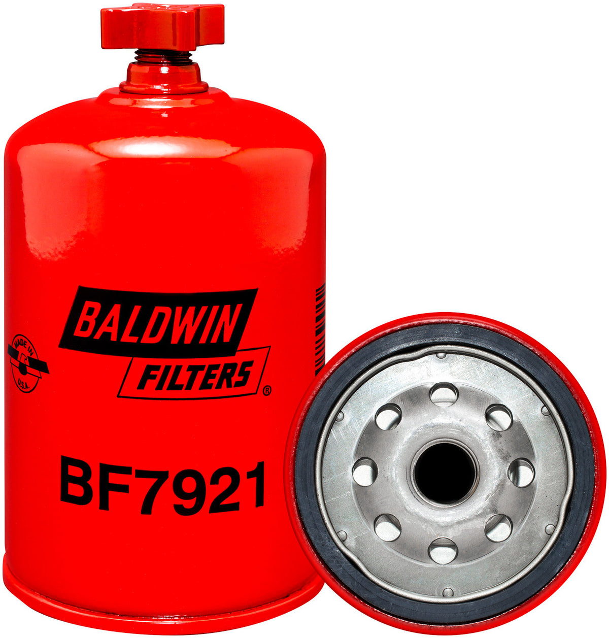 Baldwin Fuel/Water Separator Spin-on with Drain BF7921