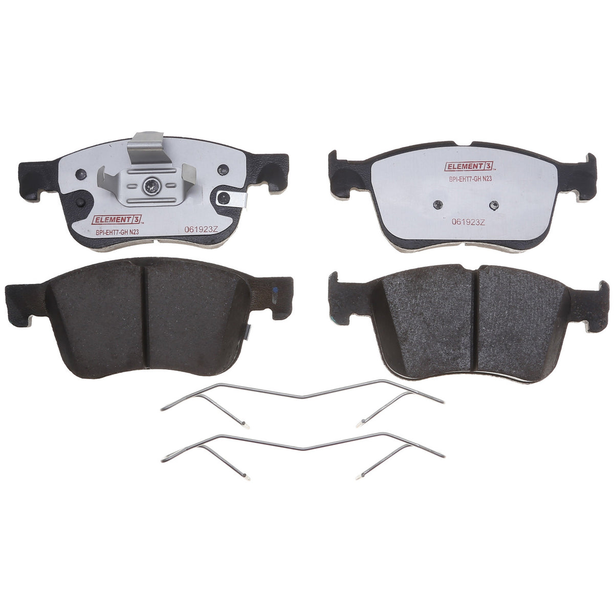 Raybestos Element3 Hybrid Technology Front Disc Brake Pad Set EHT2300H