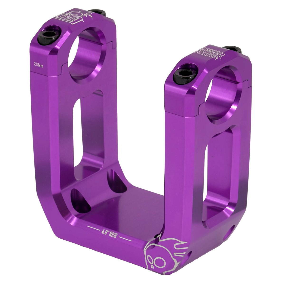 Cheetah Factory Racing FTP riser 4" purple