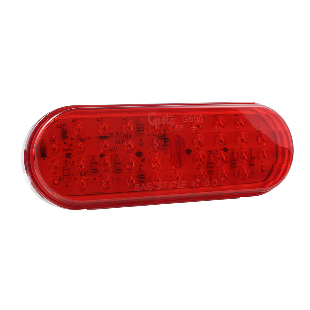 Grote Hi Count Oval Red LED Stop Tail Turn Light G6002