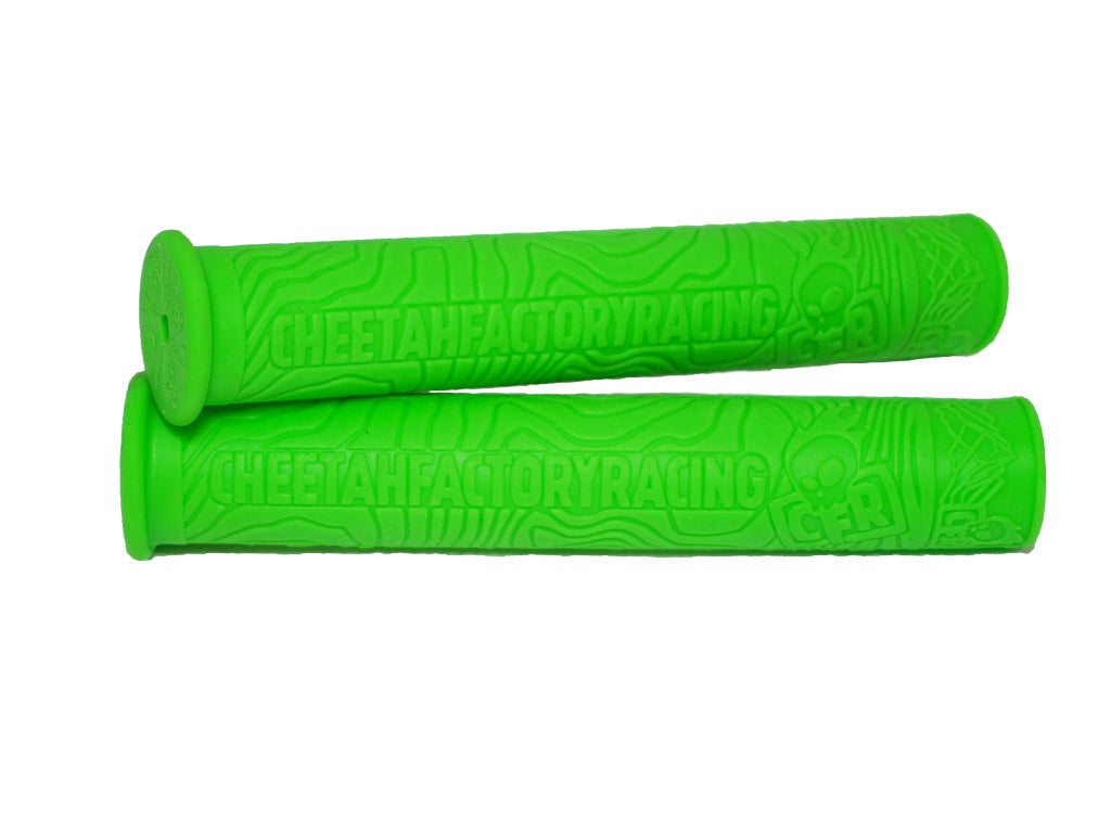 Cheetah Factory Racing Signature Grips Green CFR-CD206