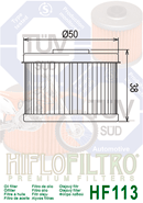 Hiflofiltro Oil Filter for Honda HF113