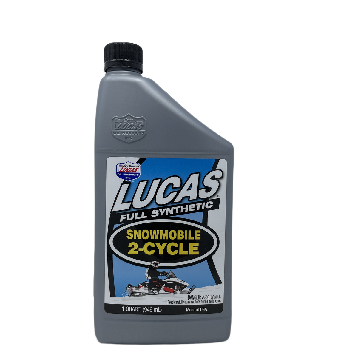 Lucas Oil 2-Cycle Snowmobile Synthetic Engine Oil 946mL 20835