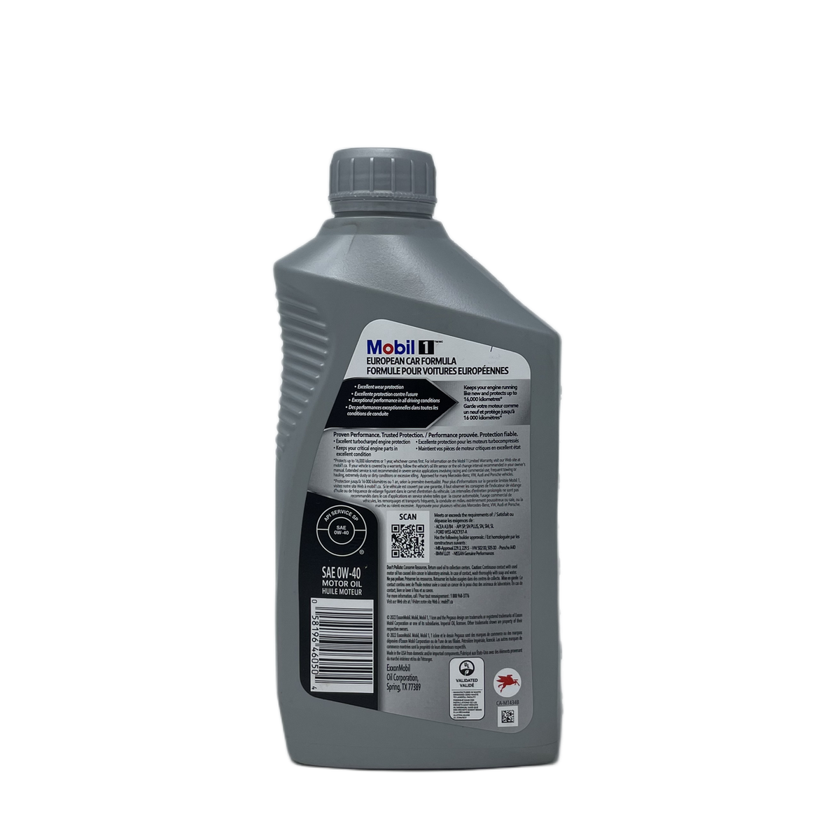 Mobil 1 FS European Car Formula 0W-40 Synthetic Oil 1 L 46050