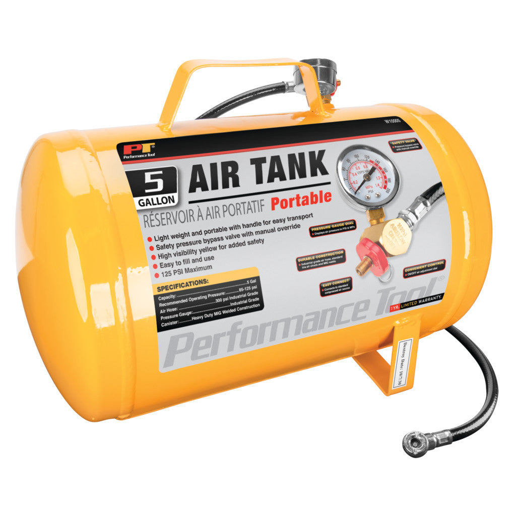 Performance Tool 5 Gallon Air Tank W10005