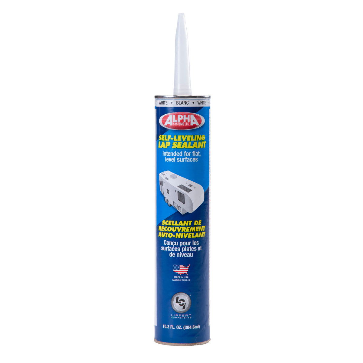 Lippert 1021 Self-Leveling Lap Sealant White 300 mL 862144