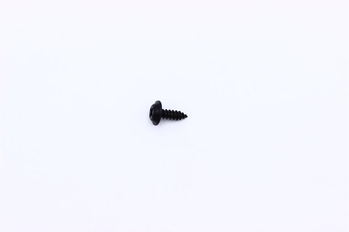 Geno Phillips Flat Top Washer Head Tapping Screw Black #8 x 1-1/2 in 8 Pack 19-12218
