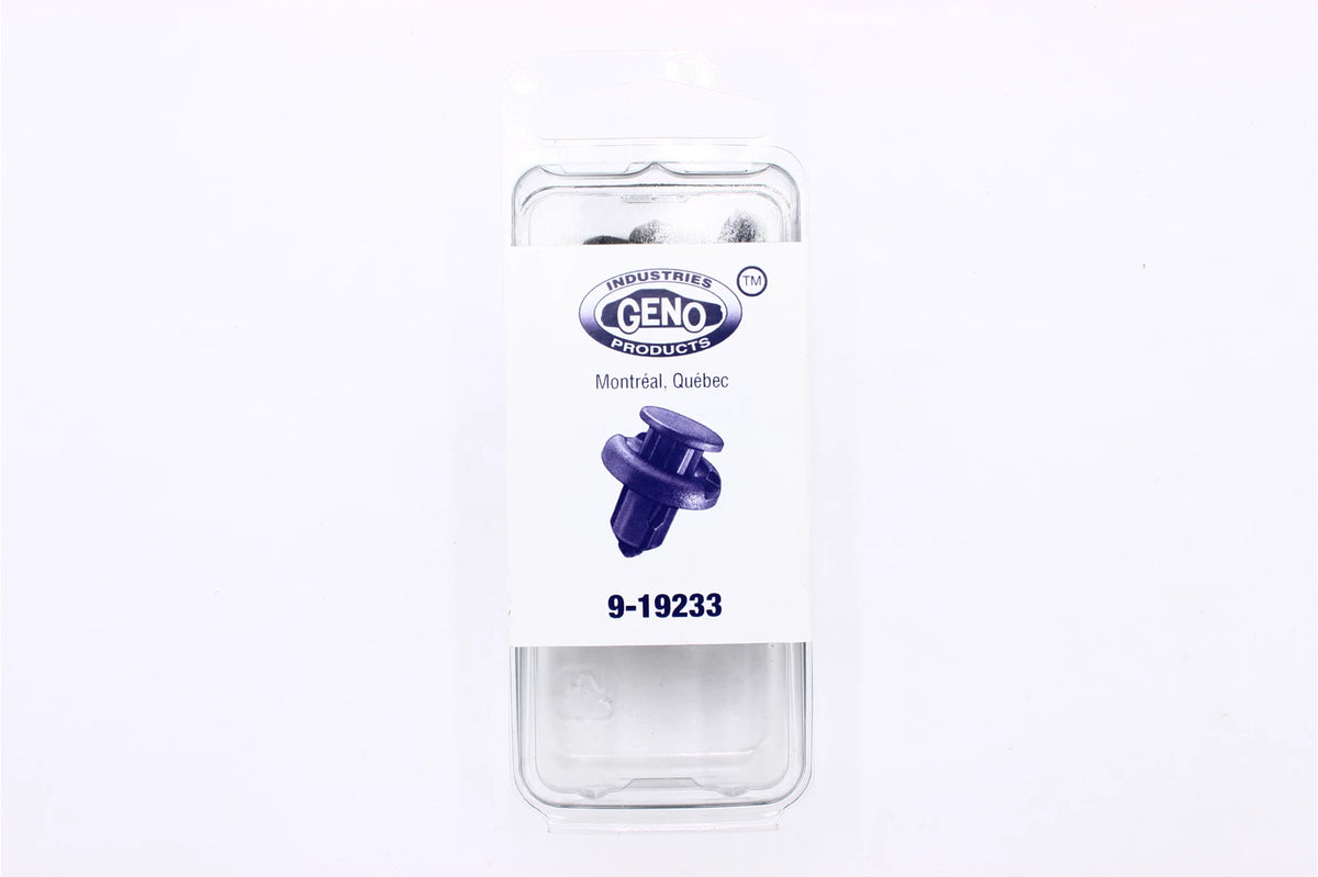 Geno Front Bumper Push-Type Retainer Acura and Honda 2 Pack 9-19233