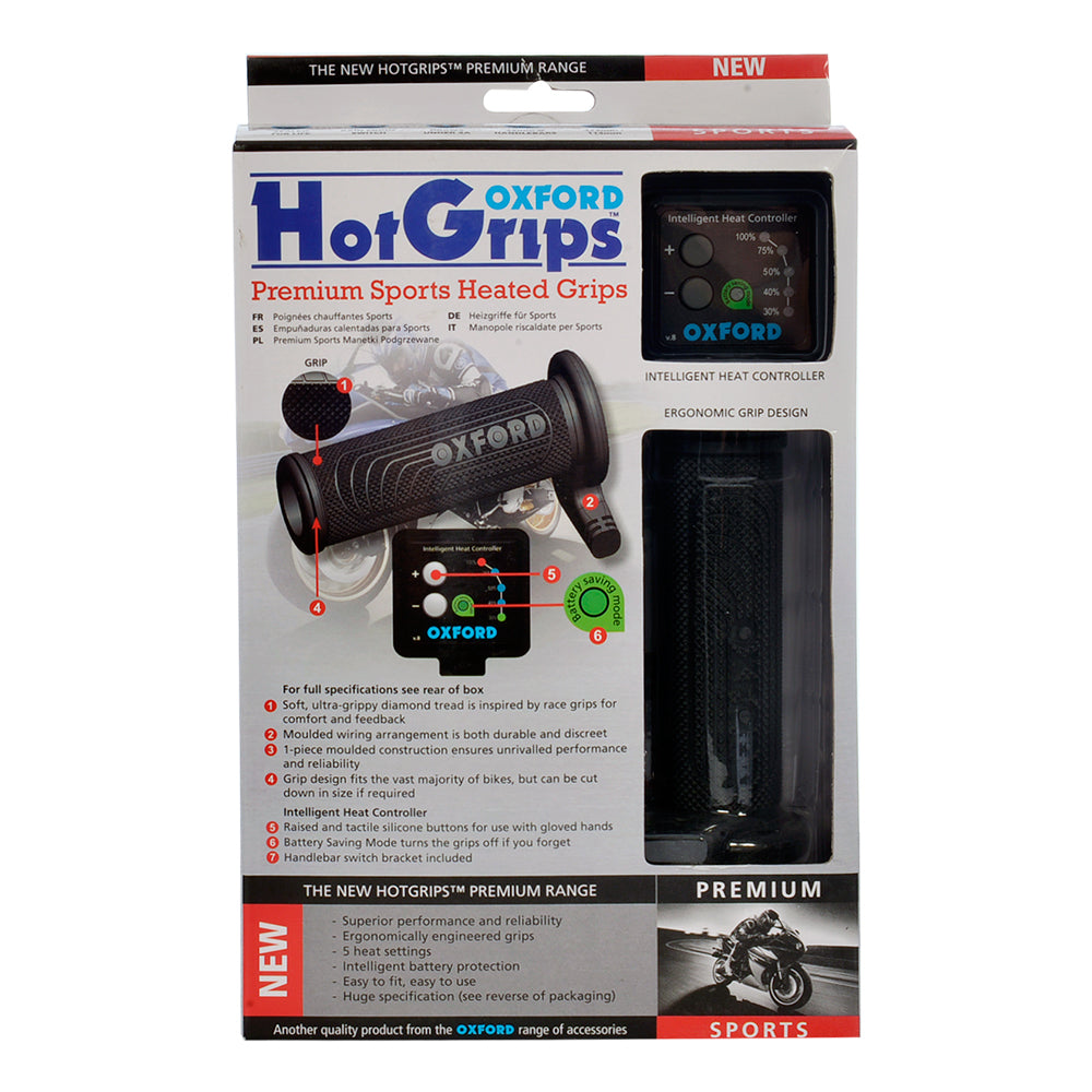 Oxford HotGrips Premium Sports retail box